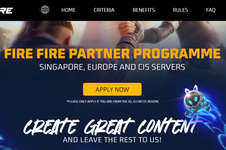 How to Join the Free Fire Partner Program in 2026: Requirements, V-Badge, and Secret Benefits