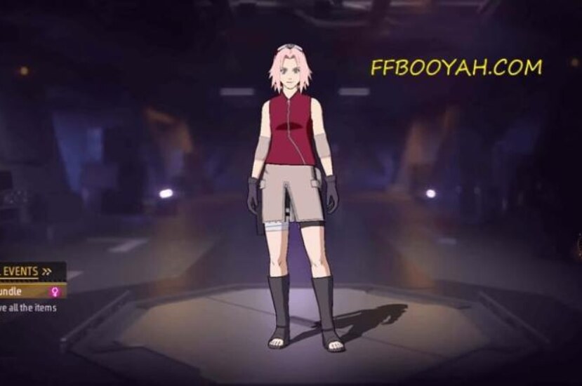 Get the Sakura Bundle from the new Mystery Shop Event: Free Fire x Naruto – Free Fire Blog