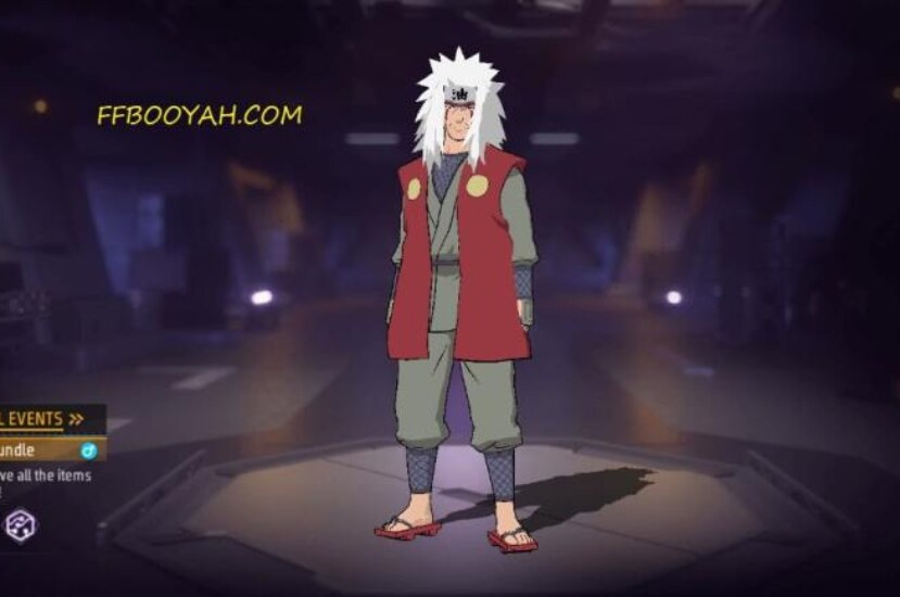 Nine-Tails Strikes: Get a free Jiraiya bundle from the Free Fire Naruto collaboration – Free Fire Blog