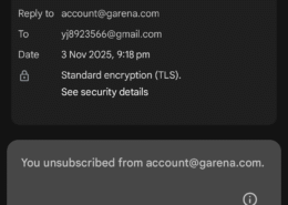 How to resubscribe garena mail in gmail