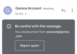 How to resubscribe garena mail in gmail